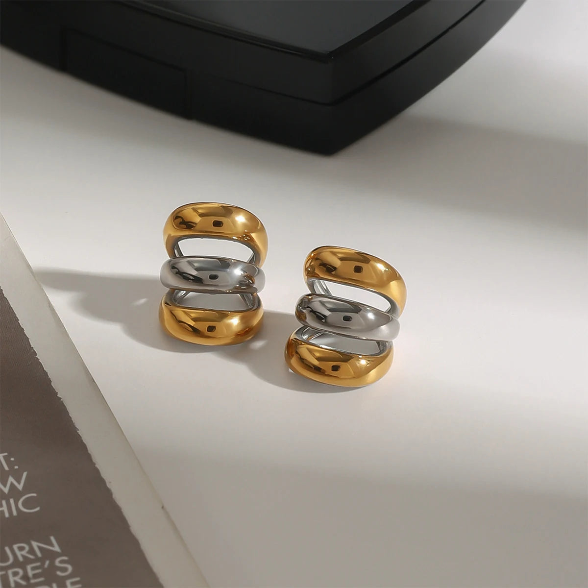Earbone Clip Stackable earrings