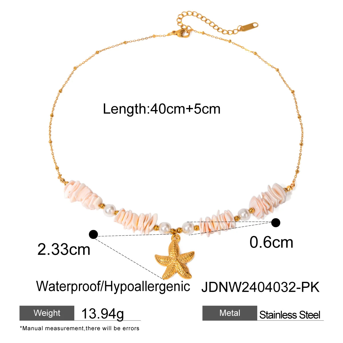 Shell Pearl Pendant Necklace