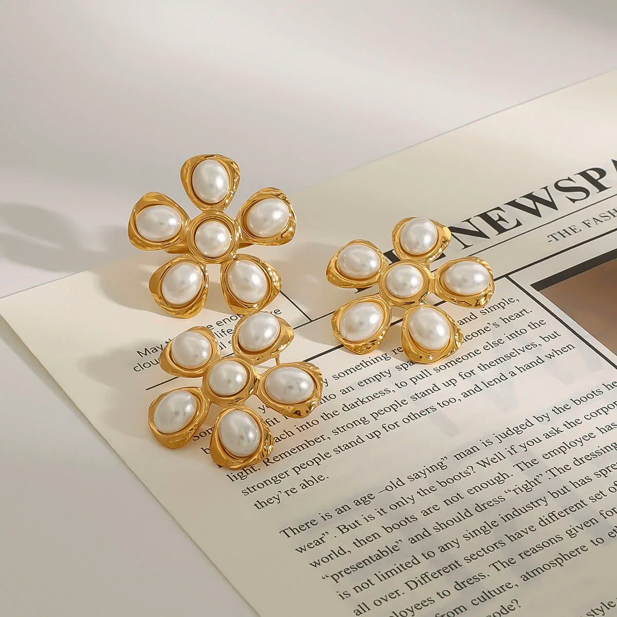Pearl Flower Ring